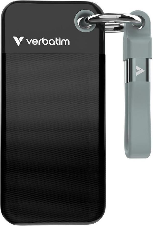 Verbatim Pocket SSD USB 3.2 1TB Black/Grey (32190)