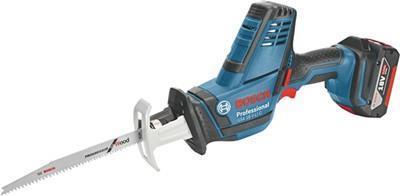 Bosch Akku-Säbelsäge GSA 18 V-Li C 2x ProCORE18V 4.0Ah +GAL18V-40 (63896+61462) - Sonderposten