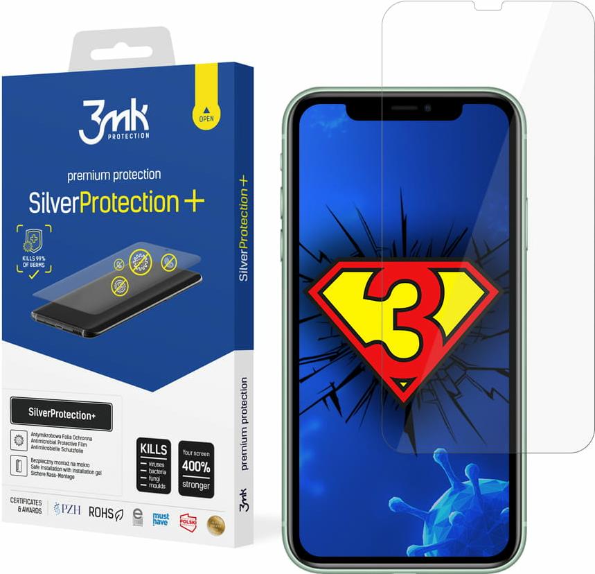 3MK Apple iPhone XR/11 - SilverProtection+ (1 Stück, 11, iPhone XR) (5903108301985)