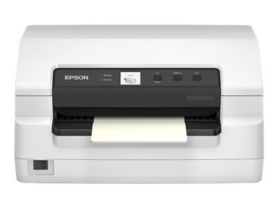 Epson PLQ 50 Sparbuchdrucker Punktmatrix 630 Zeichen pro Sekunde Grau, Weiß