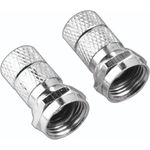 Hama F-Stecker, 6,8 mm, 2 Stück (00179404)