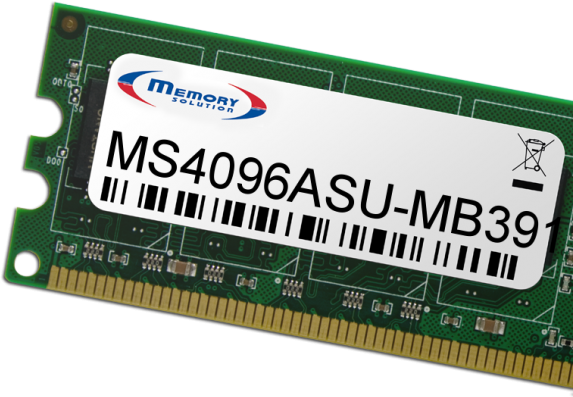 Memory Solution MS4096ASU-MB391 4GB Speichermodul (MS4096ASU-MB391)