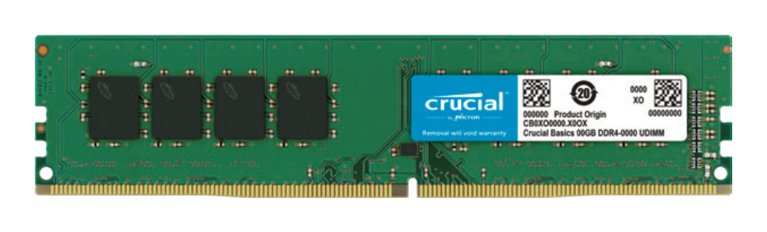 Crucial Basics 8 GB RAM 3200 MHz CL22 DIMM 288-Pin