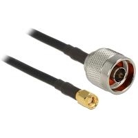 Delock Antennenkabel N Stecker > RP-SMA Stecker CFD200 0,5 m low loss (88937)