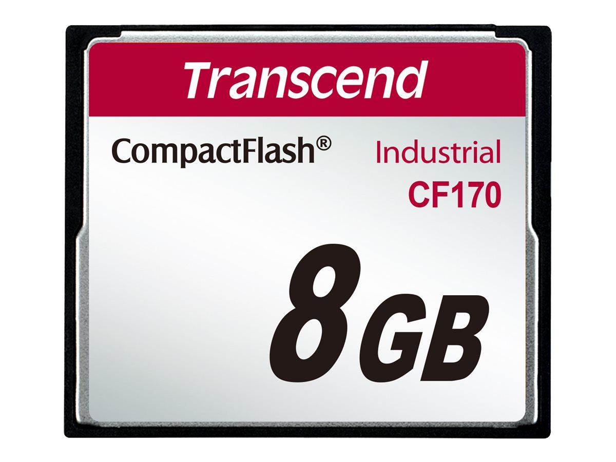 Transcend Industrial CF170 CompactFlash-Karte 8 GB 90 MB/s