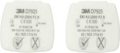 3M Secure Click Partikel-Einlegefilter D7925 P2 R D7925 4 St. (D7925)