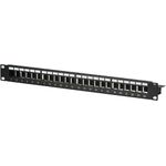 EFB-Elektronik Verteilerfeld Patchpanel 48,30cm (19")  1HE, 24-Port, schwarz, ohne Keystone Hersteller: EFB Elektronik (EC020100002)