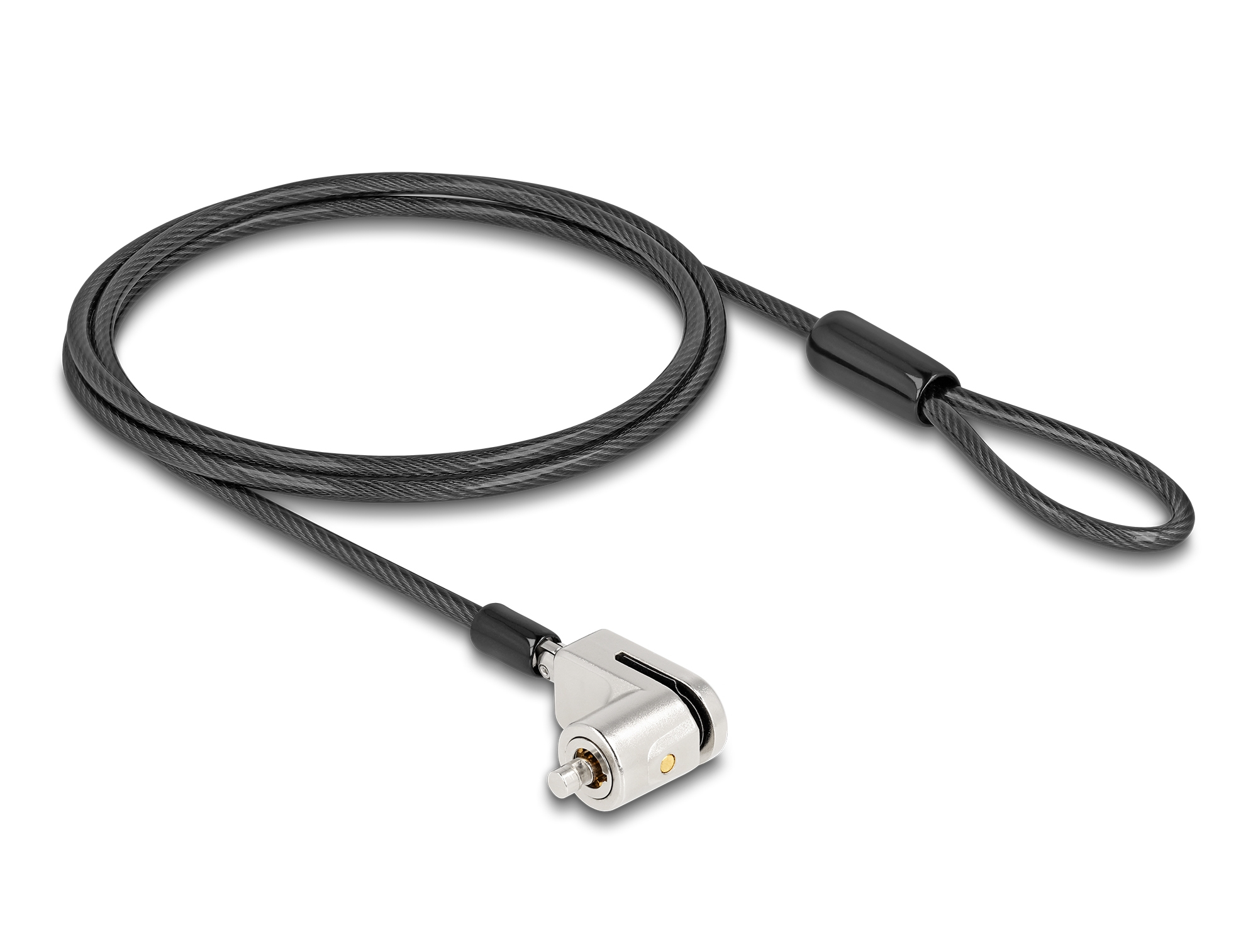 Navilock 20891 Sicherungskabel für Microsoft Surface Pro & Go Schwarz