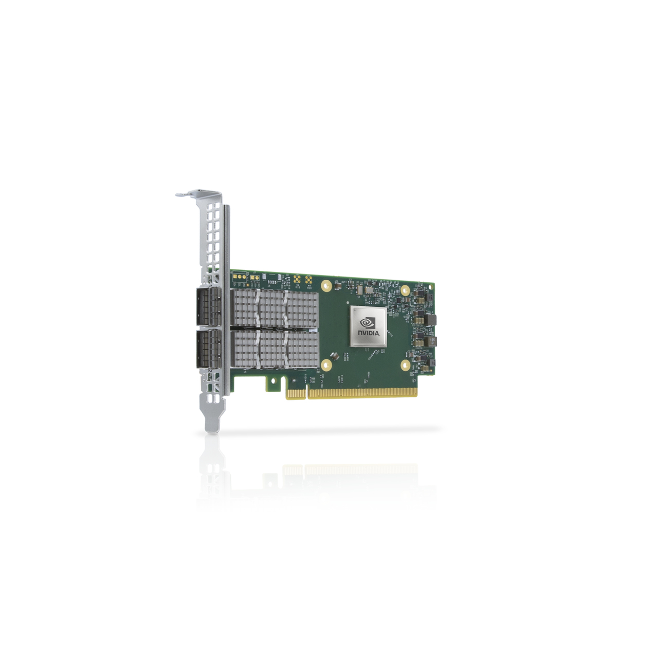 Mellanox ConnectX-6 Dx MCX623106AN-CDAT Netzwerkadapter 100 Gbps Dual-Port QSFP56 PCIe 4.0 x16 Grün