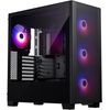 Phanteks XT Pro Ultra - Tower - E-ATX - Seitenteil mit Fenster (gehärtetes Glas) - keine Spannungsversorgung (ATX) - Satin Black - USB/Audio (PH-XT523P1_DBK01)
