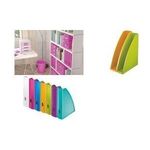 Esselte-Leitz LEITZ Stehsammler WOW, DIN A4, Kunststoff, eisblau Fassungsvermögen: 60 mm, Vorderseite bis unten offen, - 1 Stück (5277-10-51)