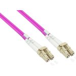 Alcasa LW-P820LC4 Glasfaserkabel 20 m LC/UPC OM4 Cappuccino (LW-P820LC4)