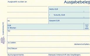 Avery 303 Blau - Weiß - Gelb Verwaltungsbuch (303)