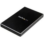 StarTech.com USB 3,1 Gen 2 (10 Gbps) Festplattengehäuse für 2.5" SATA Laufwerke (S251BMU313)