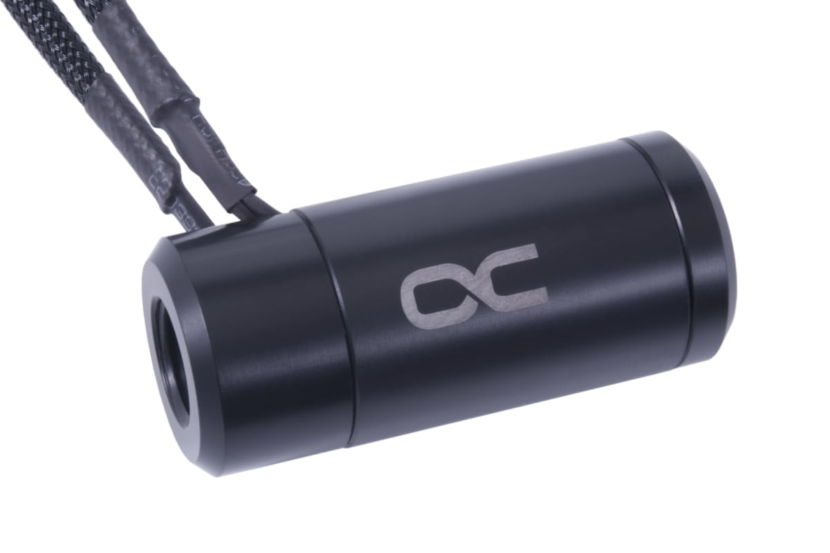 Alphacool 17558 Durchflussanzeiger Acetal 1/4" Schwarz