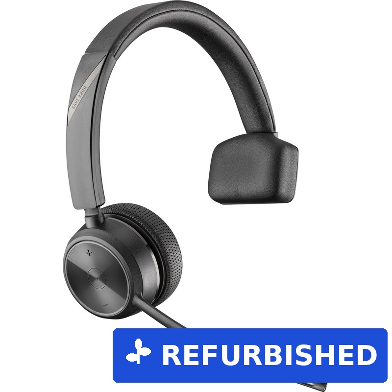 HP Poly Savi 7210 Mono D2 HS Kopfhörer Kabellos Handgeführt Büro/Callcenter Schwarz (8Y9C0AA#ABB) (B-Ware)