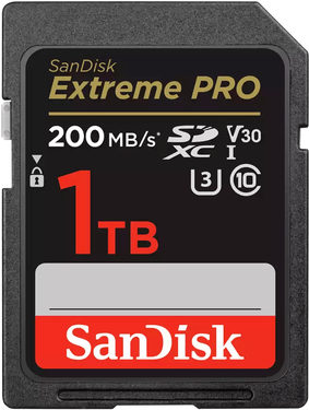 WESTERN DIGITAL EXTREME PRO 1TB SDHC MEMORY CARD 200MB/S 140MB/S UHS-I CLASS (SDSDXXD-1T00-GN4IN)