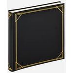 Walther Design MX-200-B Fotoalbum Schwarz 100 Blätter (MX-200-B)