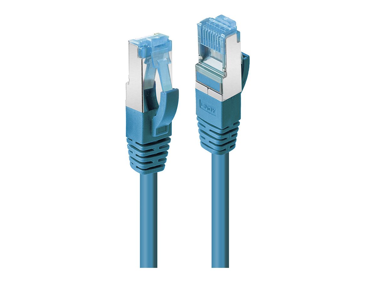 Lindy Cat.6A S/FTP Netzwerkkabel 1 m RJ45 Blau