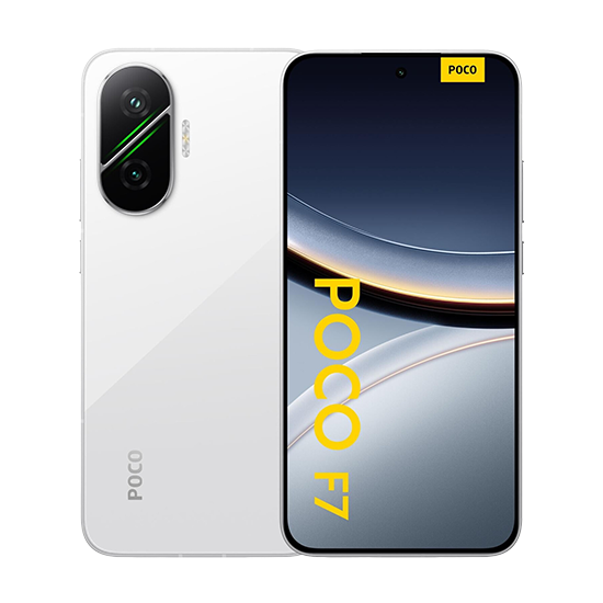 Xiaomi Poco F7 5G Dual Sim 12GB RAM 512GB - White [Energieklasse B] (MZB0KFNEU)