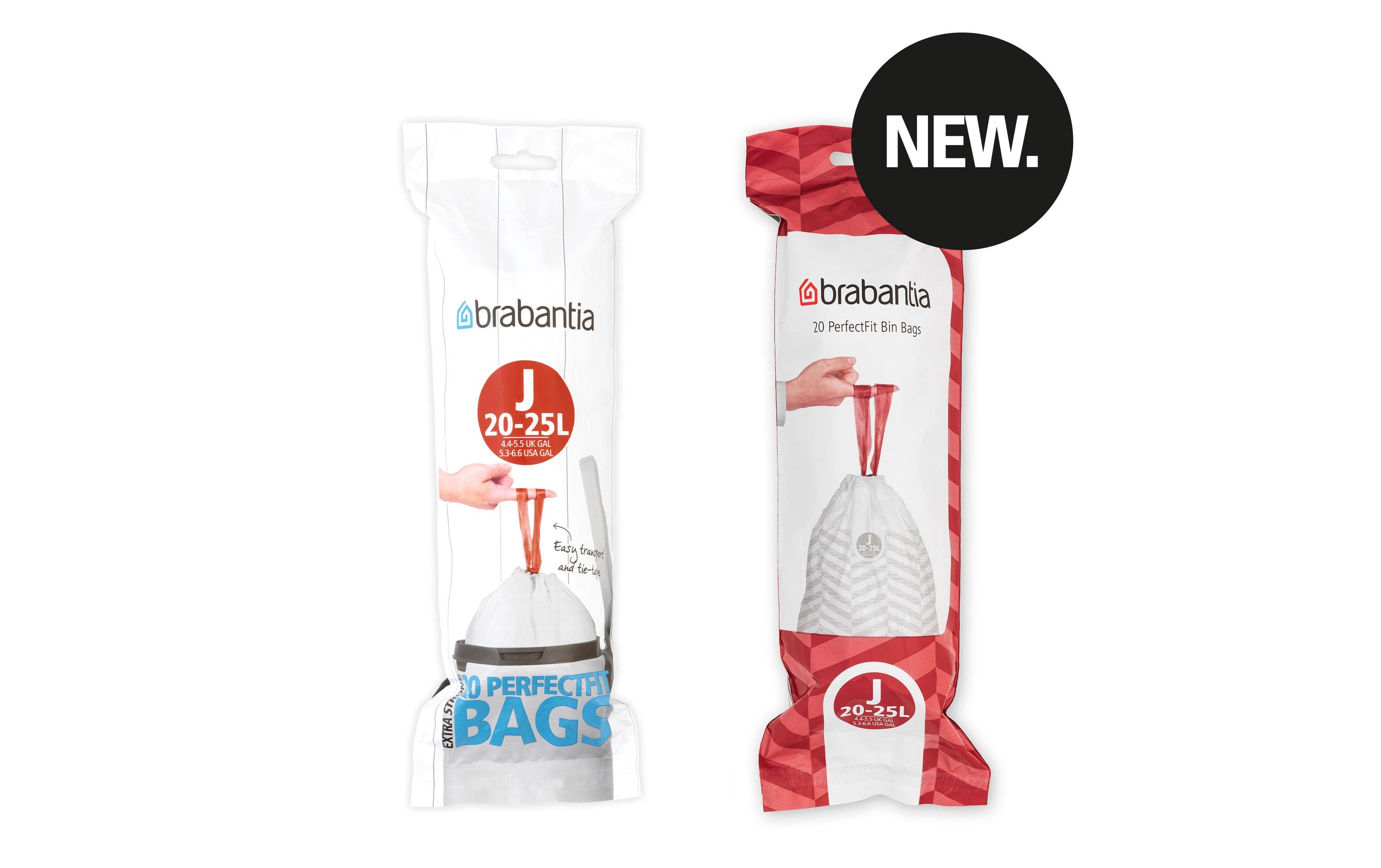 Brabantia PerfectFit 115585 Mülleimerbeutel 23 l Weiß