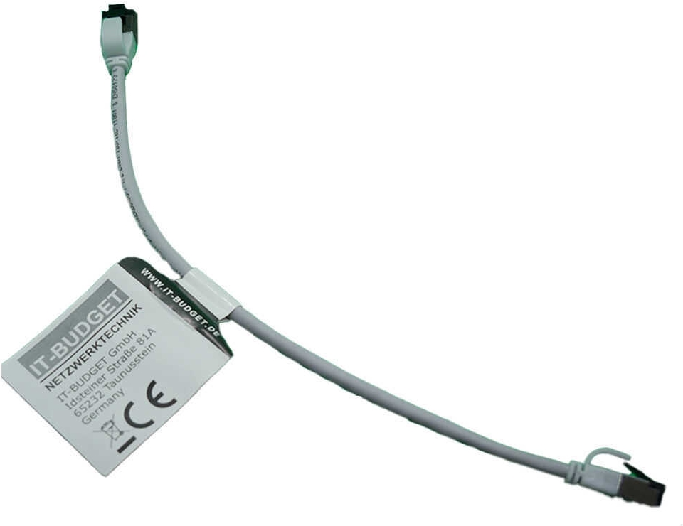 IT-BUDGET Vollkupfer Premium Patchkabel (90ITBSLIM81PK050G)
