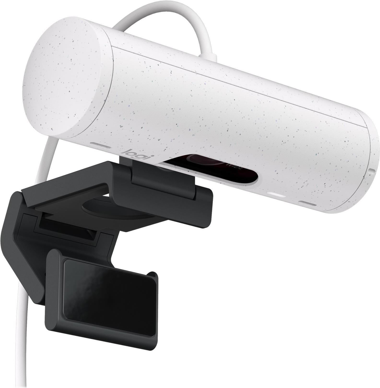 Logitech BRIO 500 Webcam Full HD 1920 x 1080 USB-C Off-White