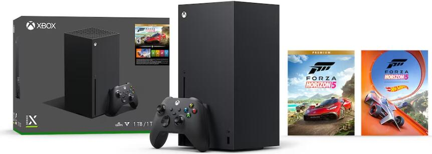Microsoft Xbox Series X - Forza Horizon 5 Bundle 1000 GB WLAN Schwarz (RRT-00060)