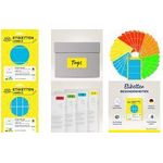AVERY Zweckform Vielzweck-Eiketten, 98 x 51 mm, farbig zur Handbeschriftung, permanent haftend, sortiert in den - 1 Stück (51046)