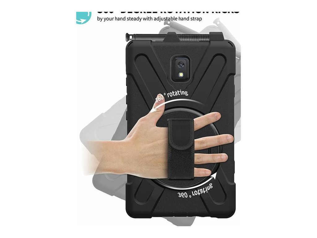 eSTUFF AUSTIN Tablet-Schutzhülle Samsung Galaxy Tab Active3/Active5 Schwarz