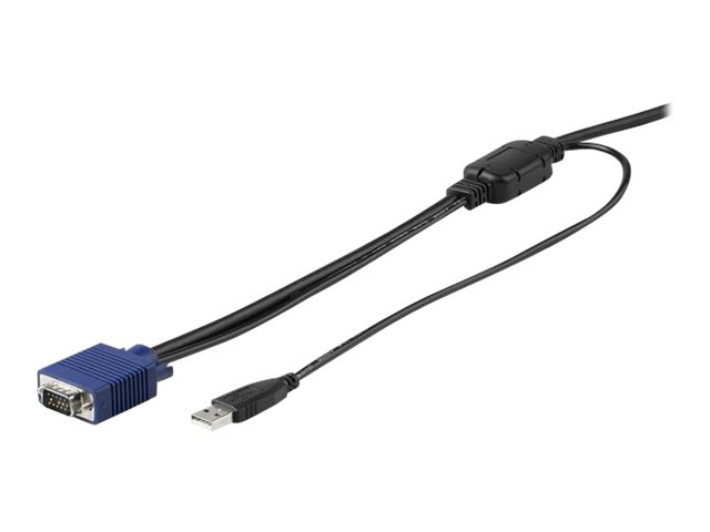 StarTech.com RKCONSUV6 1,8 m KVM-Kabel für Rackmount Konsolen Schwarz