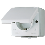 JUNG 620 W Steckdose Typ F Weiß (620W)