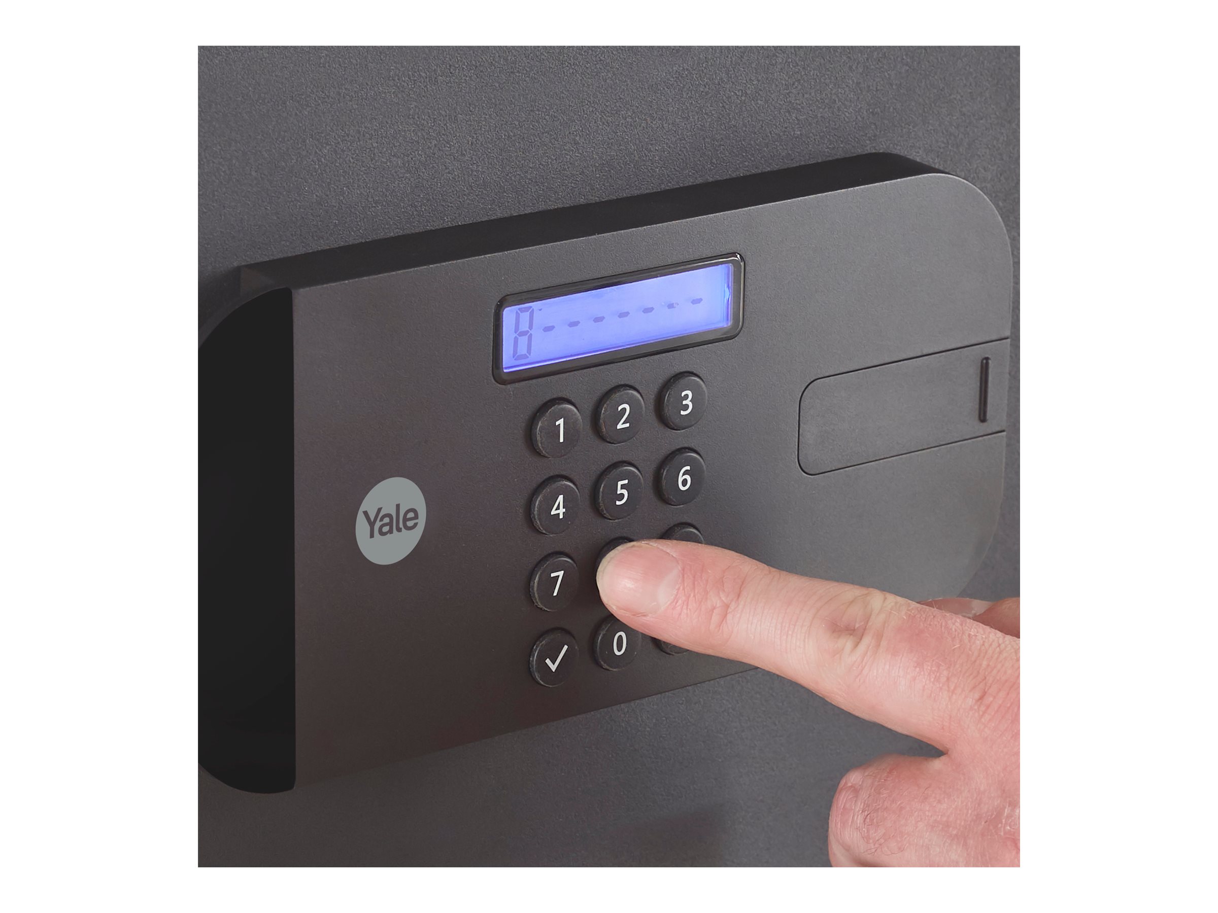 Yale High Security Medium Tresor 20.5 l Schwarz