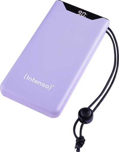 Intenso Powerbank F10000 Purple lila 10.000 mAh PD 3.0 Quick Charge 3.0 (7332033)