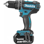 Makita DHP482RTJ 18V 2x Akku Akku-Schlagbohrschrauber