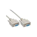 InLine® Nullmodemkabel, 9pol Bu/Bu 10m, vergossen (12226)