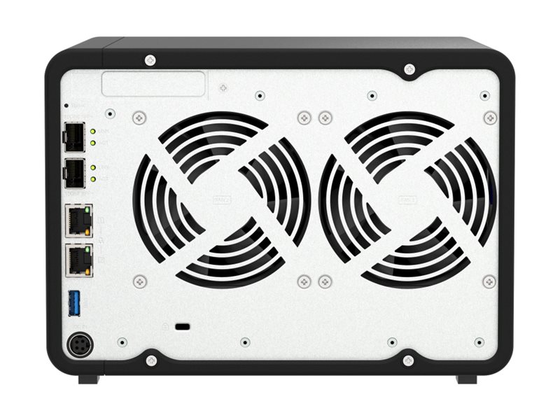 QNAP TS-632X-4G NAS-Server 6-Bay Tower Schwarz