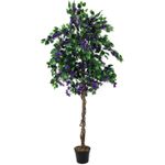 EUROPALMS Bougainvillea, lavendel, Kunstpflanze, 150cm (82507035)