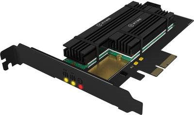 Konverter IcyBox M.2SATA/NVMe SSD -> PCIe IB-PCI215M2-HSL (IB-PCI215M2-HSL)