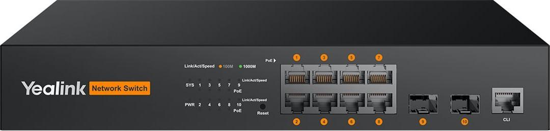 Yealink RCH80 L2+Web Managed PoE+ Switch (1303227)