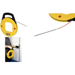 C.K Kabeleinziehband, mit Trommel, Länge: 10 m, Nylon Durchmesser: 4 mm, flexibler Führungskopf, rotes Einzieh- - 1 Stück (495050)