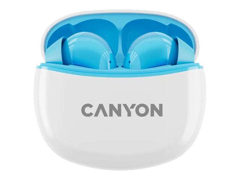 Canyon CNS-TWS5BL True Wireless In-Ear Kopfhörer Bluetooth 5.3 Blau