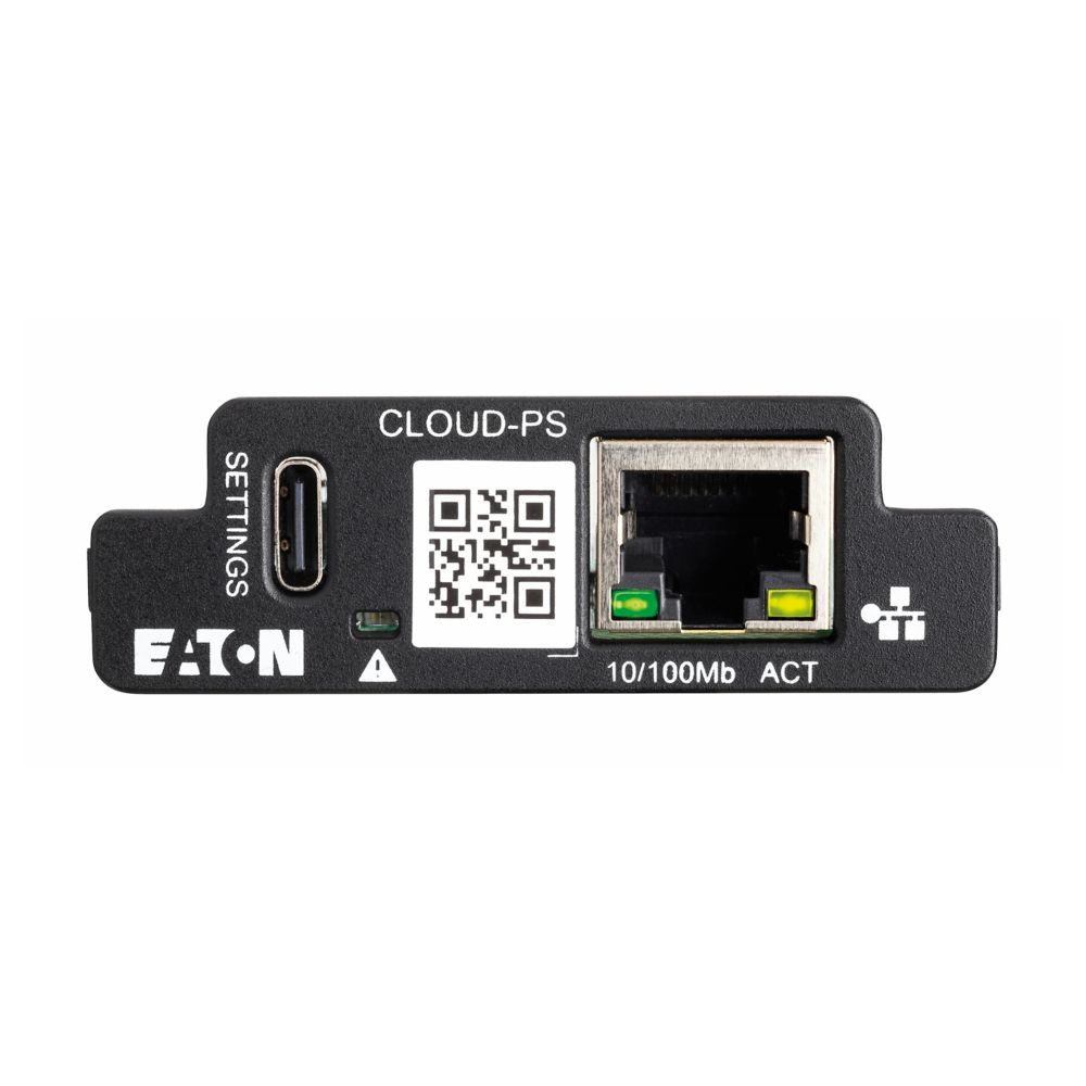 Eaton CLOUD-PS Fernverwaltungsadapter 10/100 Ethernet Schwarz