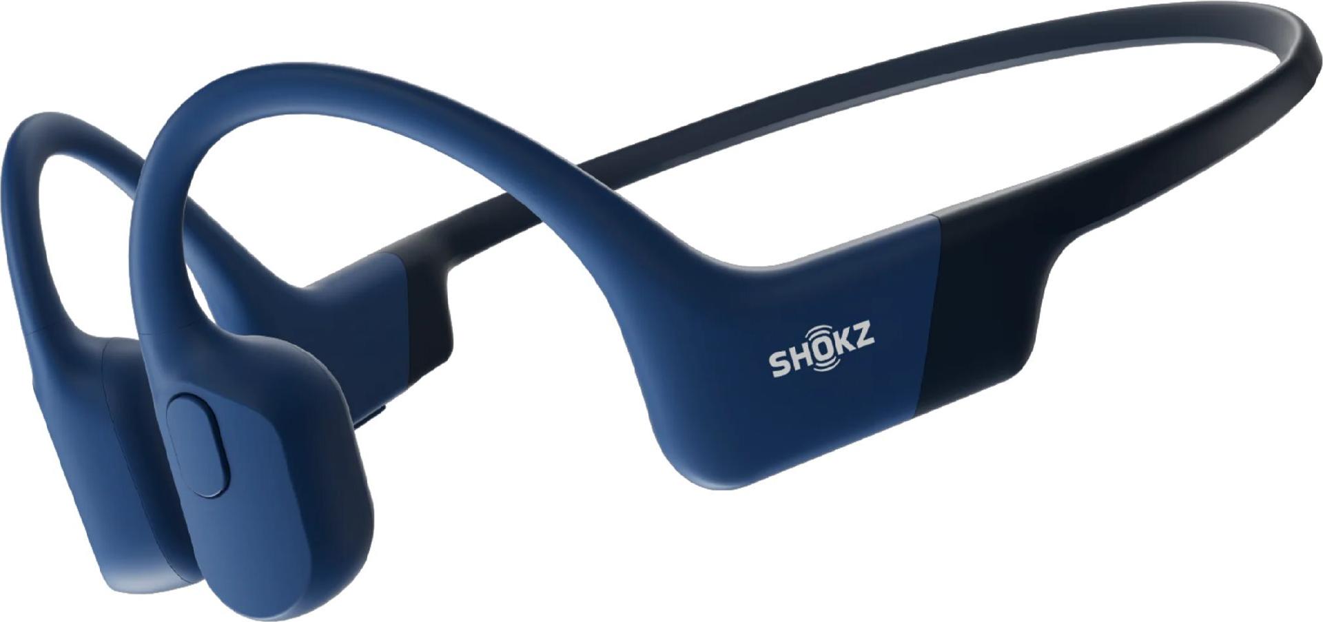 Shokz OpenRun Open-Ear Bluetooth Kopfhörer USB-C Blue