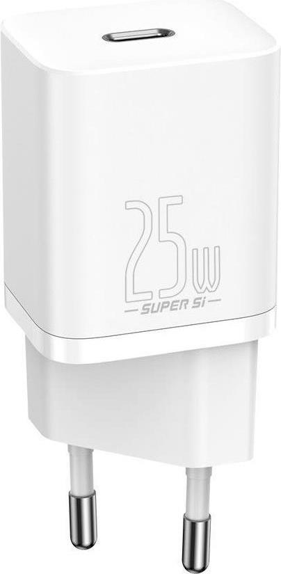 Baseus CCSP020102 Ladegerät für Mobilgeräte Universal Weiß AC Drinnen (6932172603731)