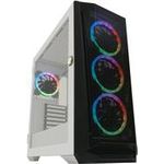 LC-Power Gehäuse Gaming 805BW Holo-1_X RGB Black/White retail (ATX GAMING 805BW)
