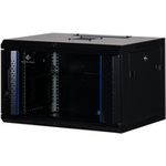 Rockstable 6 HE 19" Wandschrank mit Glastür (RS19-6406)