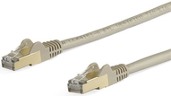 StarTech.com 6ASPAT7MGR Patchkabel CAT6a (7 m, grau, RJ45-Snagless-Steckverbinder, CAT6a-STP-Kabel, Kupferdraht, Netzwerkkabel) (6ASPAT7MGR)