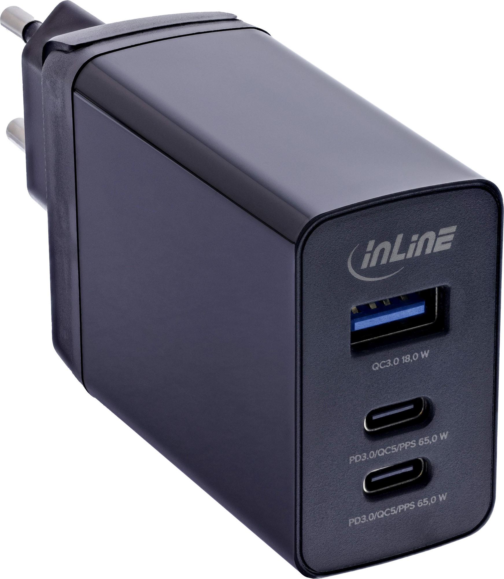 InLine 3-Port TravelCharge (31516D)