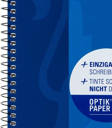 Oxford 100050393 Collegeblock A5+ kariert 80 Blatt Blau